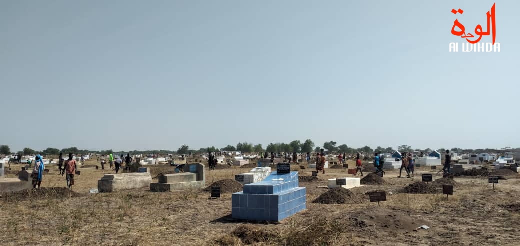 Un cimetière à N'Djamena. Illustration © T.O.R./Alwihda Info