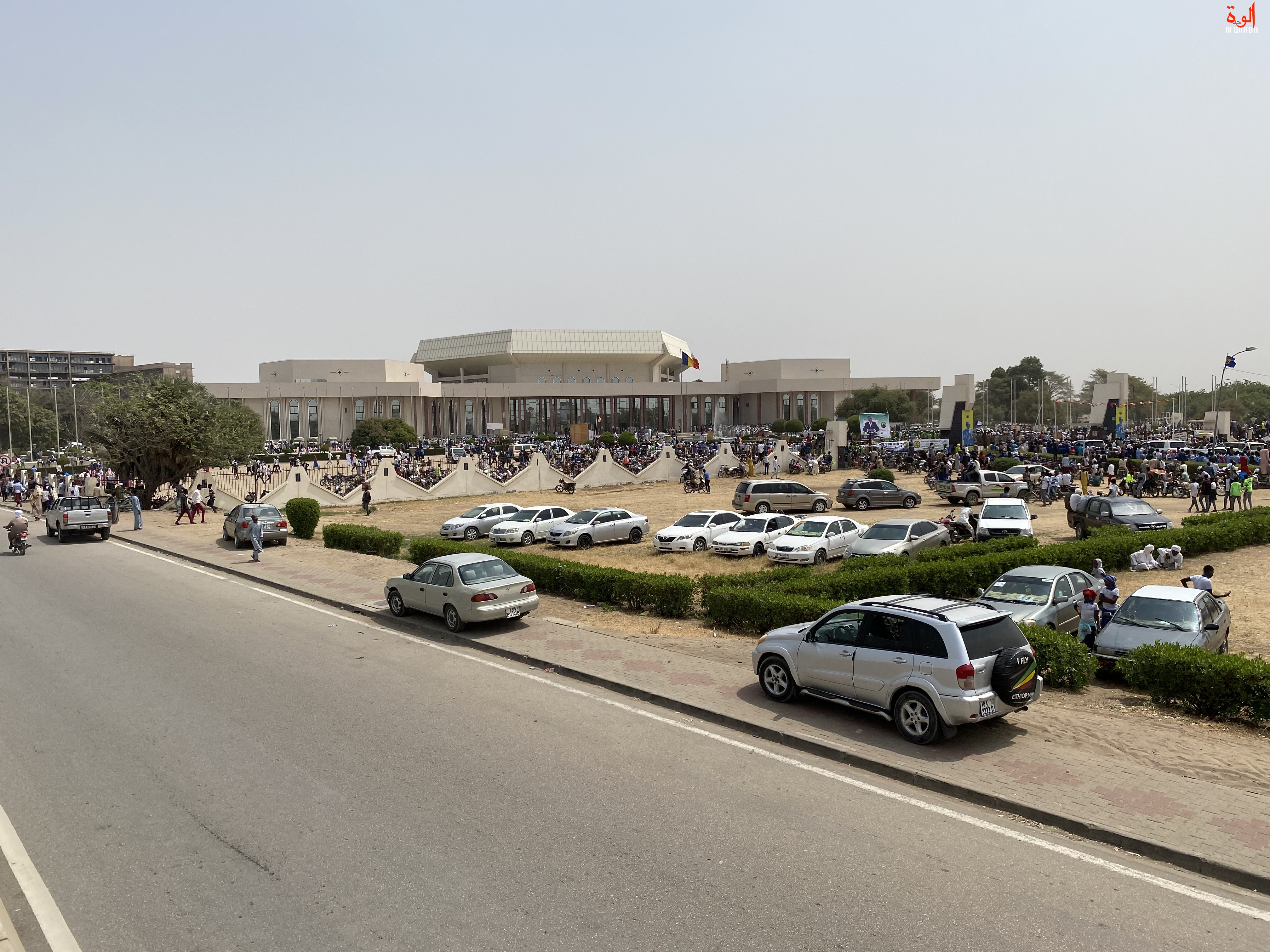 Le Palais du 15 janvier (Palais de la culture) à N'Djamena. © Alwihda Info