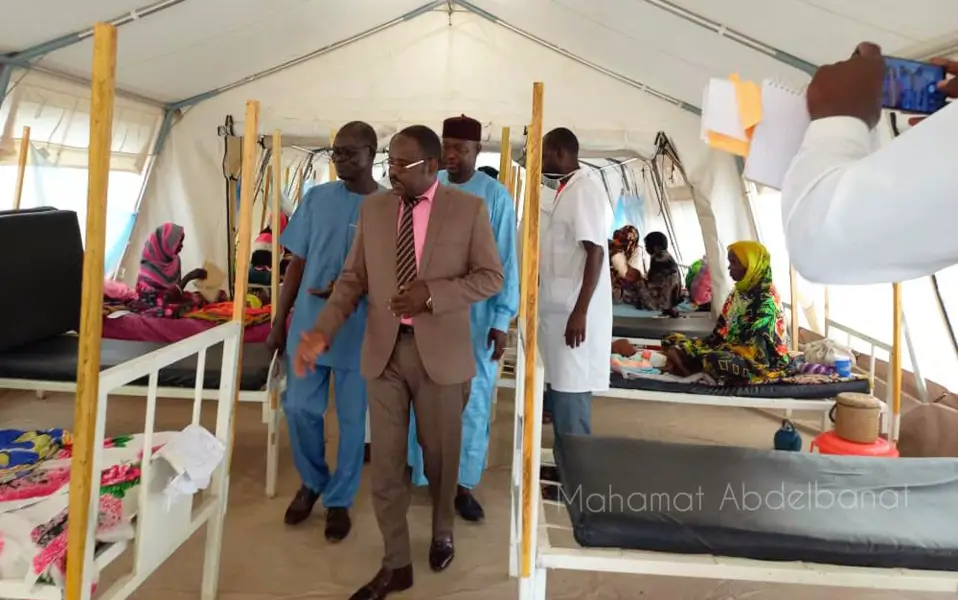 Tchad : l'hôpital provincial d'Am-Timan reçoit la visite surprise du gouverneur