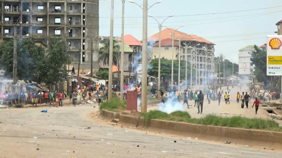 Guinée : la communauté internationale dénonce le recours à la force contre les manifestants