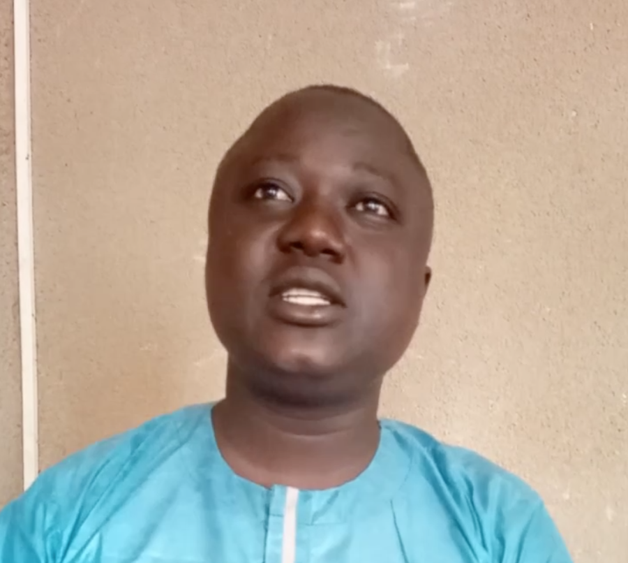Le président de l'Association des jeunes pour l'animation et le développement rural (AJADR), Deuba Tchocke Rodrigue. © Tchonchimbo Ouapi Raphaël/Alwihda Info