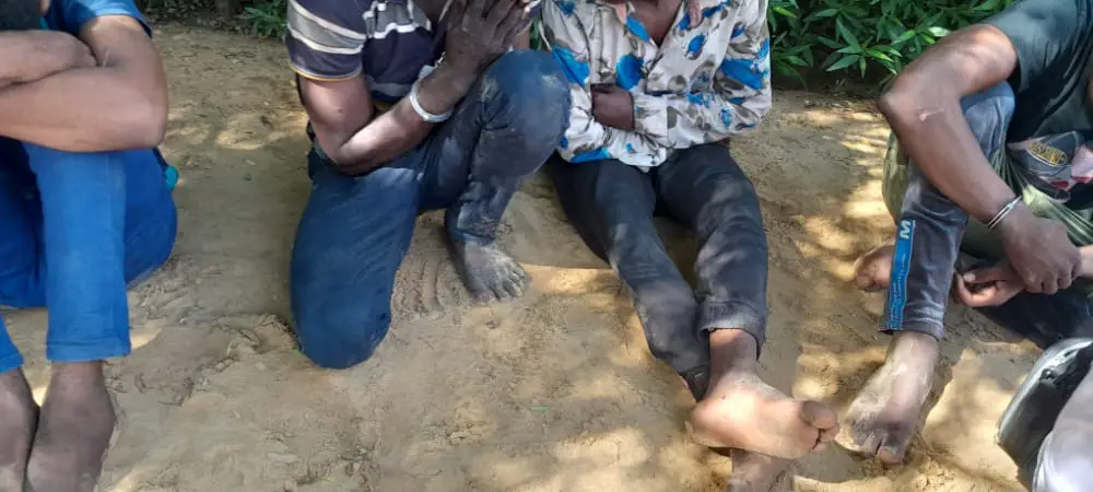 Tchad : la police appréhende 23 individus et présente des biens volés. © Abakar Adoum N'gaye/Alwihda Info