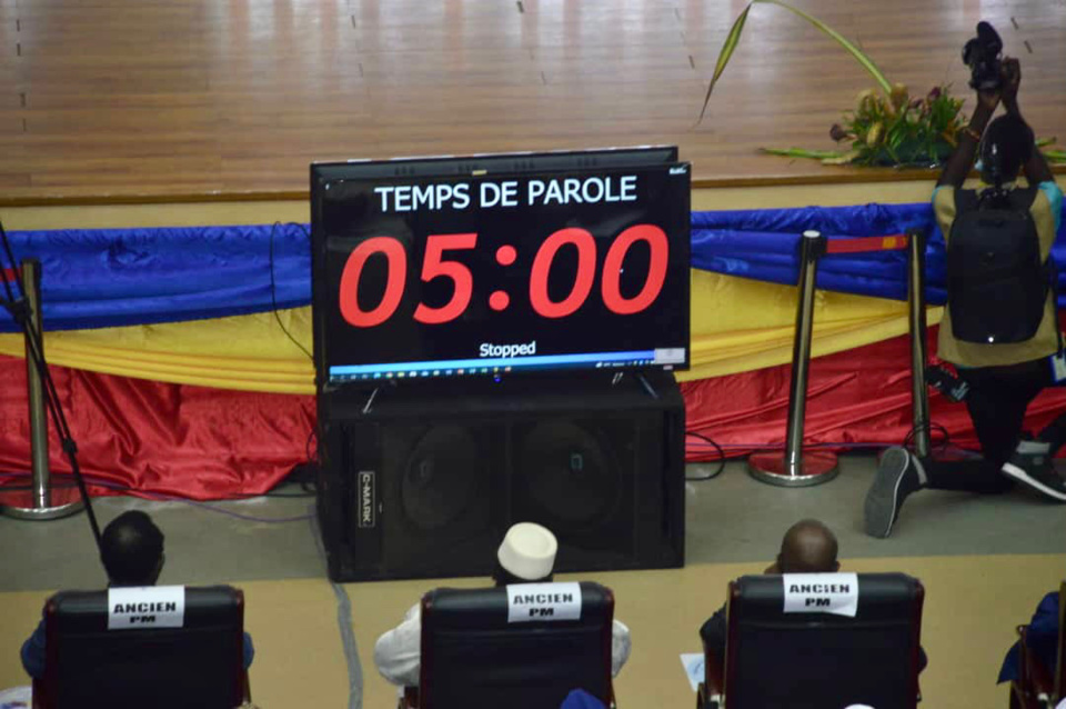Tchad : le temps de parole encadré au dialogue national