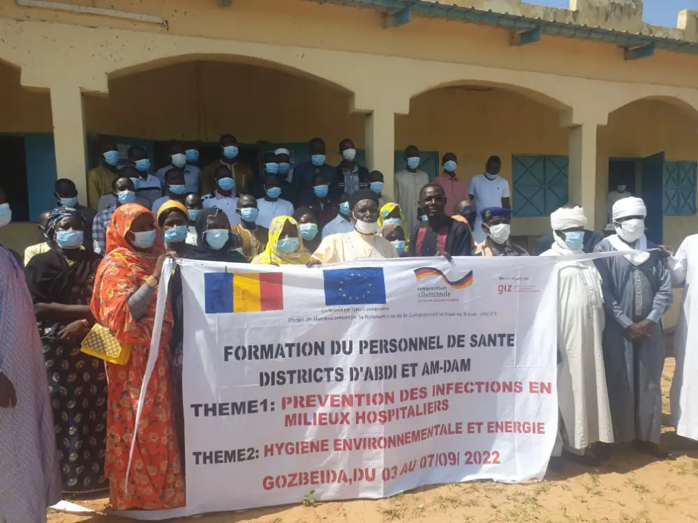 Tchad : la GIZ renforce le personnel soignant du Sila sur l'hygiène environnementale et les injections