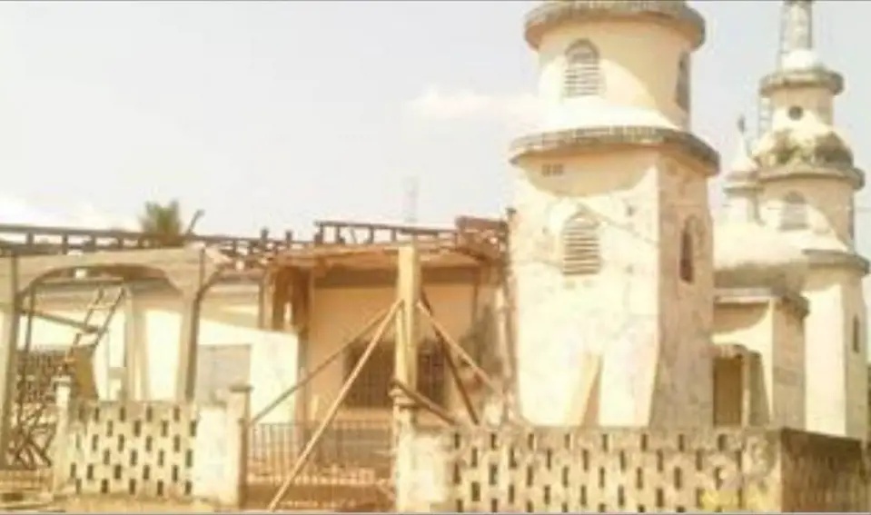 Centrafrique : Destruction de la mosquée historique de Berbérati