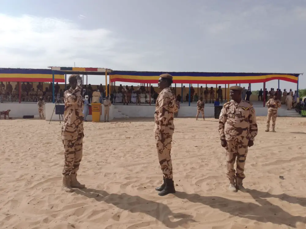 Tchad : le nouveau commandant de groupement de la GNNT du Kanem installé