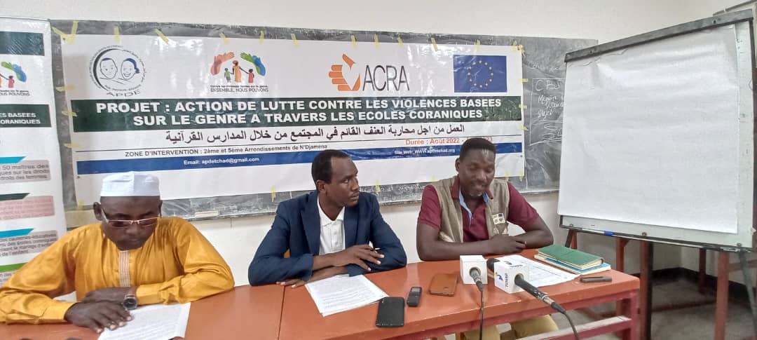 Tchad : l'ONG APDE forme 50 maîtres d'écoles coraniques sur les droits humains
