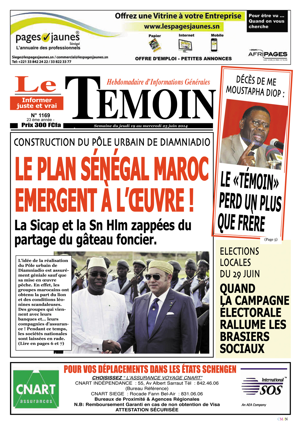 Me Moustapha Diop : Un plus qu’avocat du « Témoin », un frère !