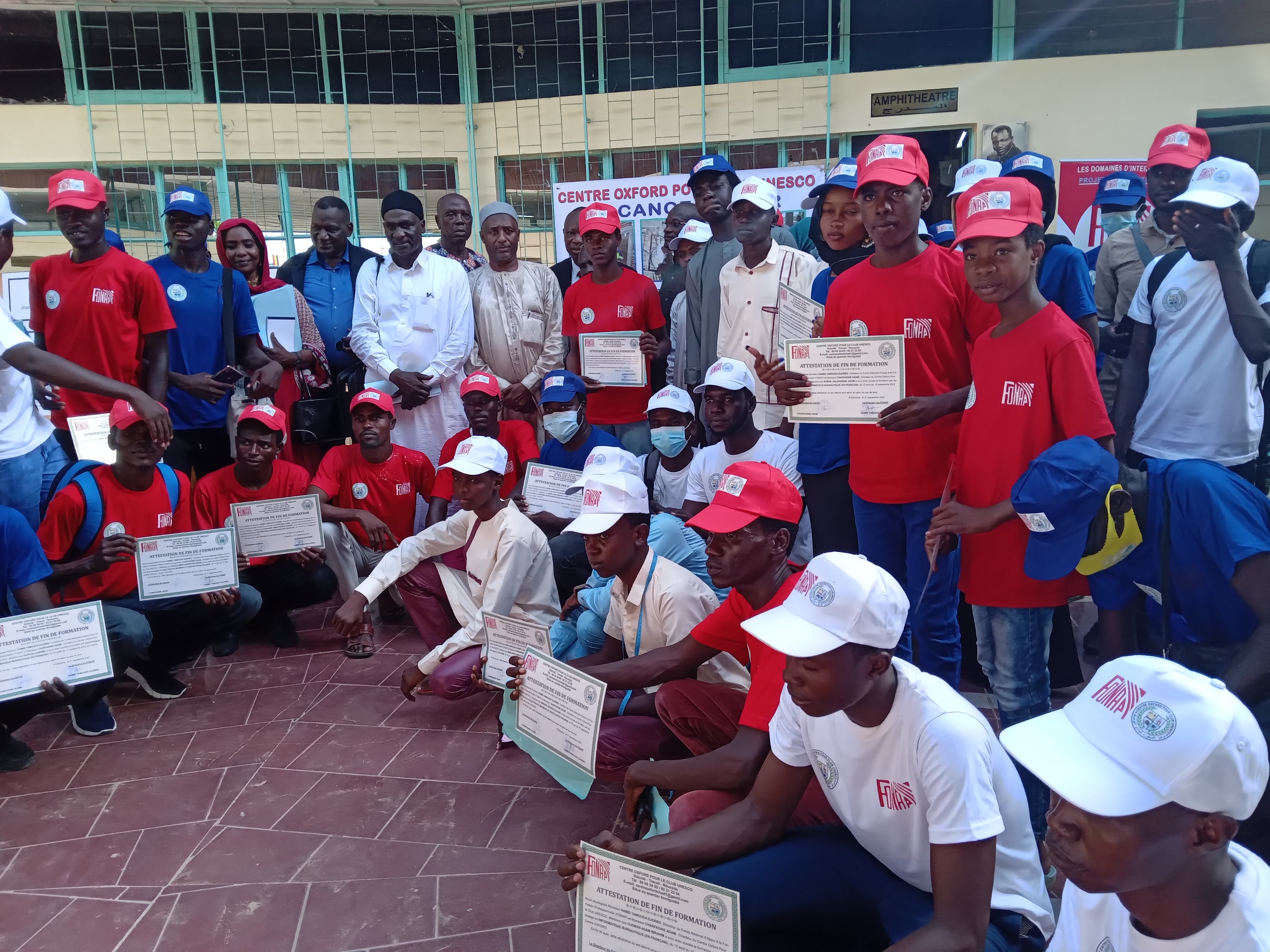 Tchad : 300 jeunes vacanciers reçoivent leurs parchemins de fin de formation professionnelle Tchad : 300 jeunes vacanciers reçoivent leurs parchemins de fin de formation professionnelle