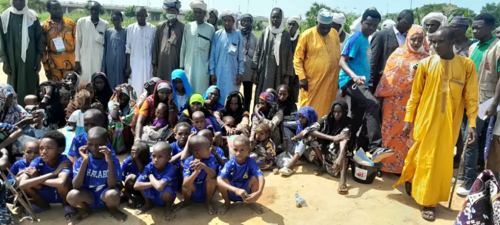 Humanitaire : l'ADVF assiste les tchadiens retournés de la Centrafrique à N'Djamena