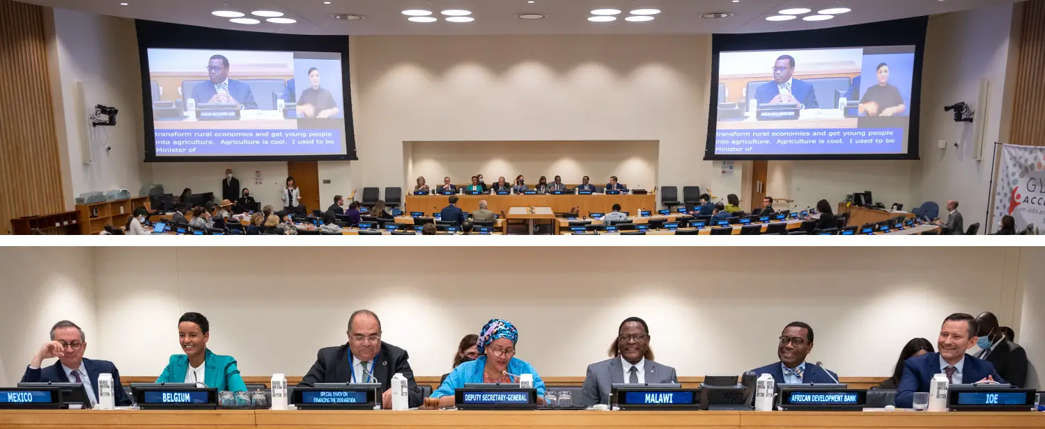 Afrique : Antonio Guterres exhorte les gouvernements à créer des emplois décents et à fournir une protection sociale