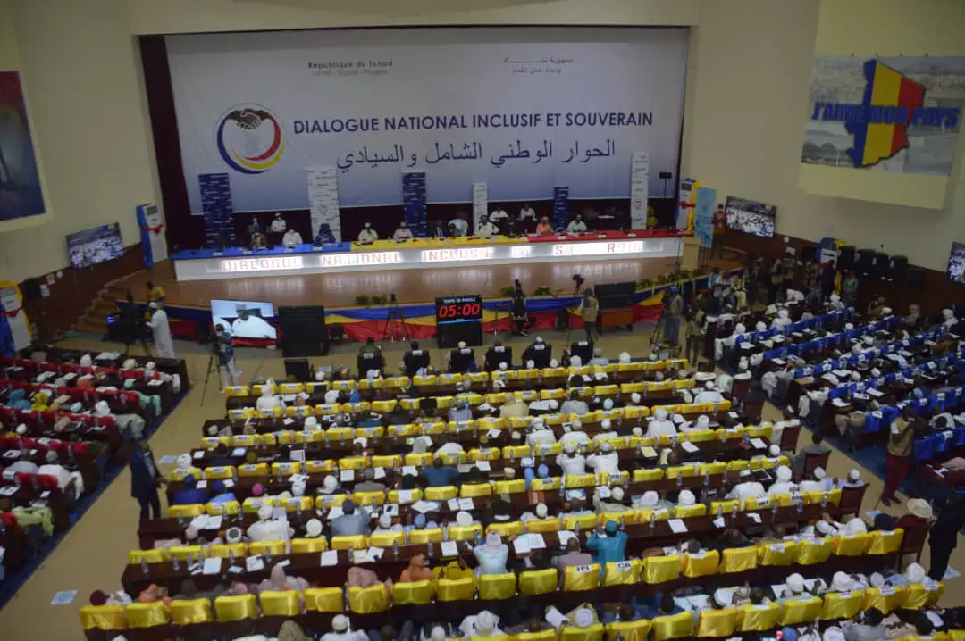 Le dialogue national inclusif et souverain au Tchad. Septembre 2022. © Alwihda Info