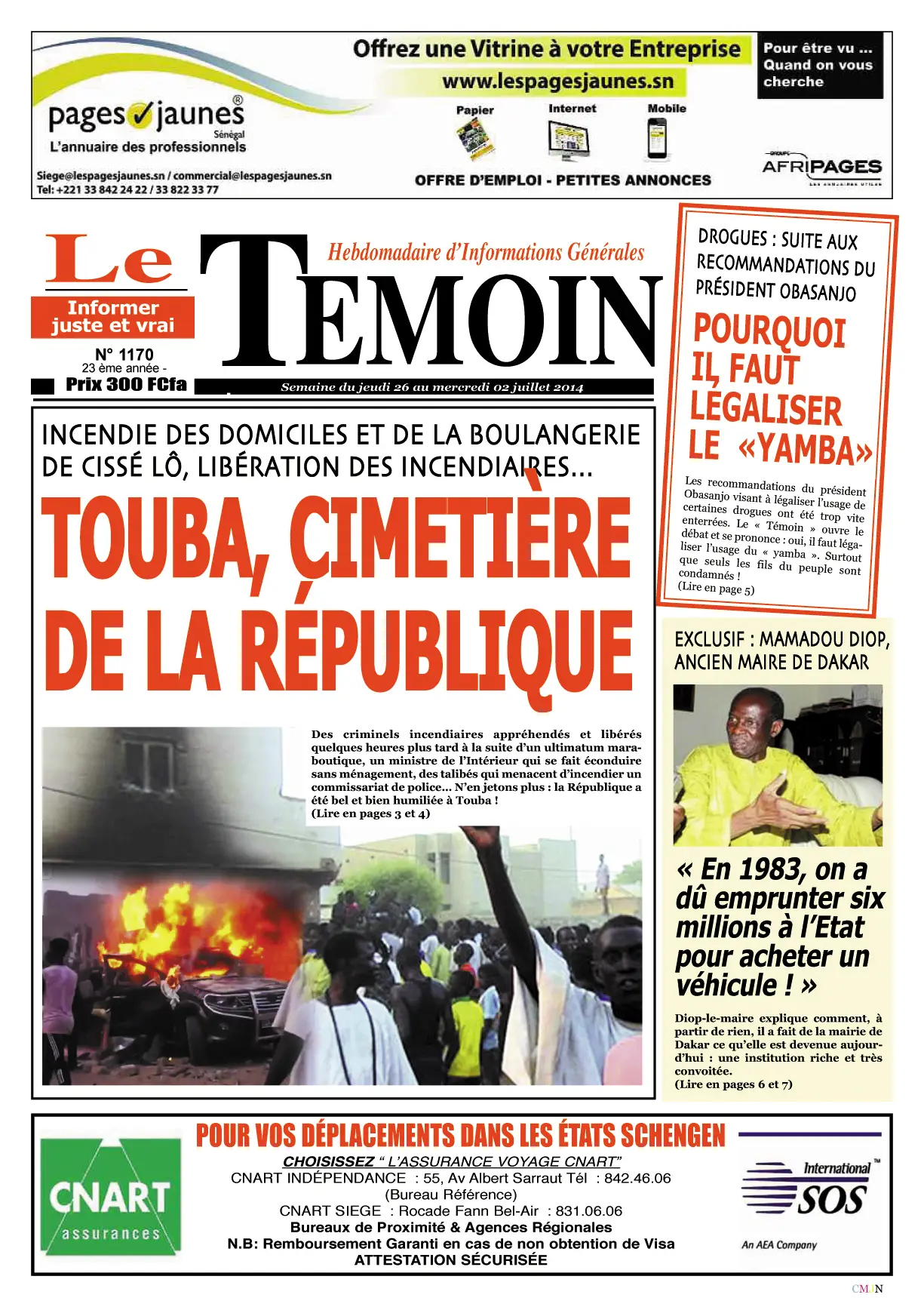 Sénégal : Touba, cimetière de la République…