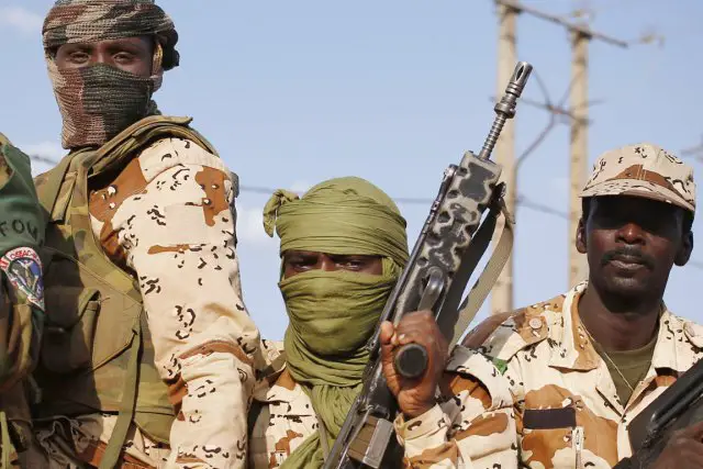 Des soldats tchadiens de l'ex-FOMAC en Centrafrique. Photo non datée. Sources