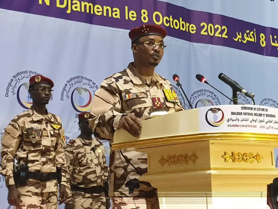 Tchad : le discours du président de la transition prononcé à la clôture du DNIS