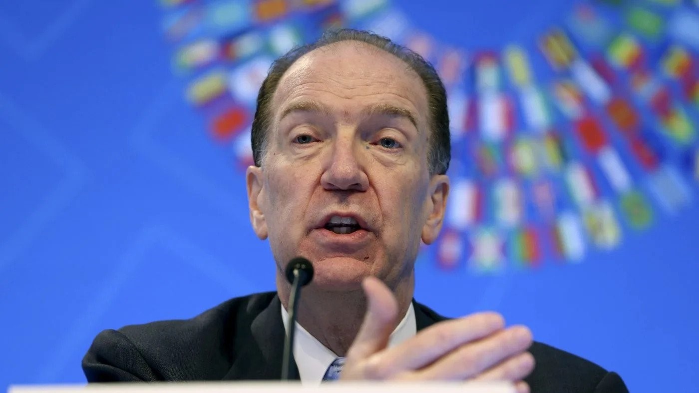 Le président de la Banque mondiale (à gauche) et la directrice générale du Fonds monétaire international, (à droite). Photo : Worldbank.org