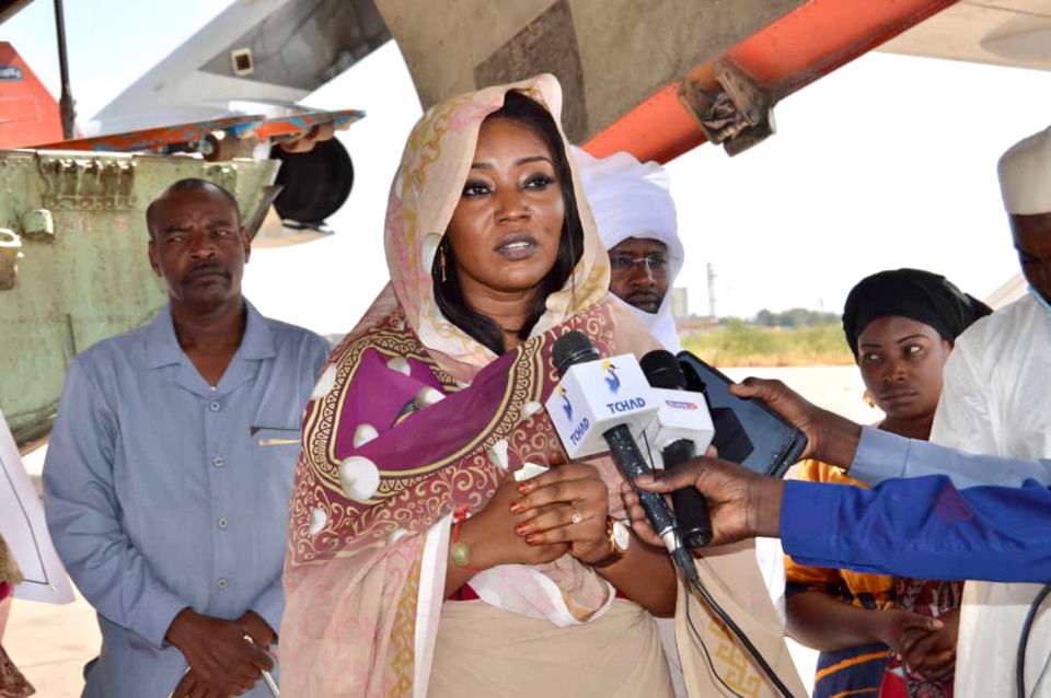 Tchad : le gouvernement réceptionne 30,6 tonnes d'aide alimentaire des Émirats arabes unis
