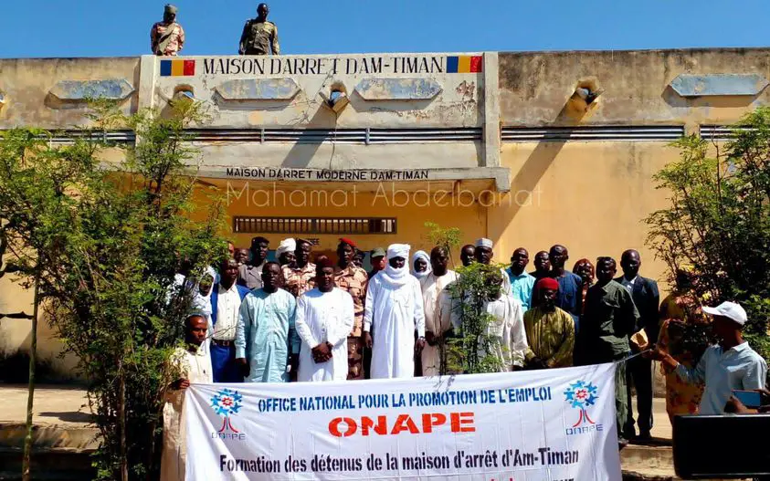 Tchad : 50 détenus de la maison d'arrêt d'Am-Timan formés en entrepreneuriat