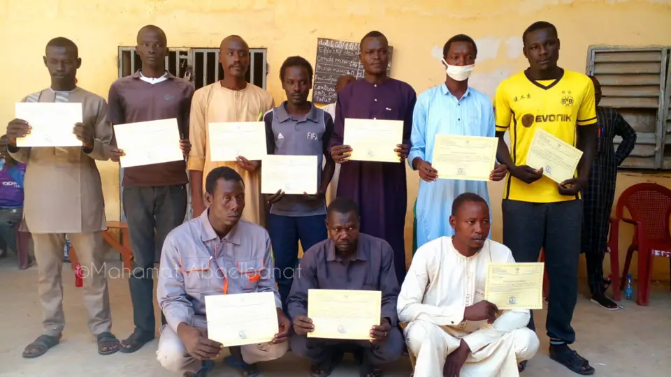 Tchad : des détenus de la maison d'arrêt d'Am-Timan formés en entrepreneuriat