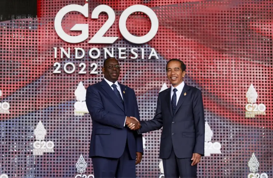 Le président de l’Union africaine invite au sommet du G20. © PRS