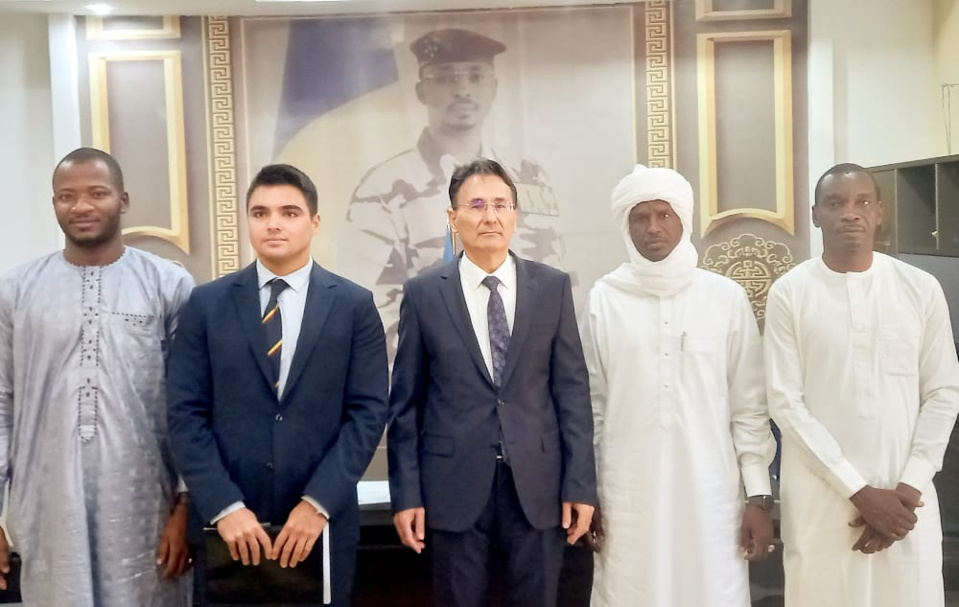 Tchad : le ministre Abakar Rozzi Teguil échange avec l'ambassadeur de Turquie Tchad : le ministre Abakar Rozzi Teguil échange avec l'ambassadeur de Turquie