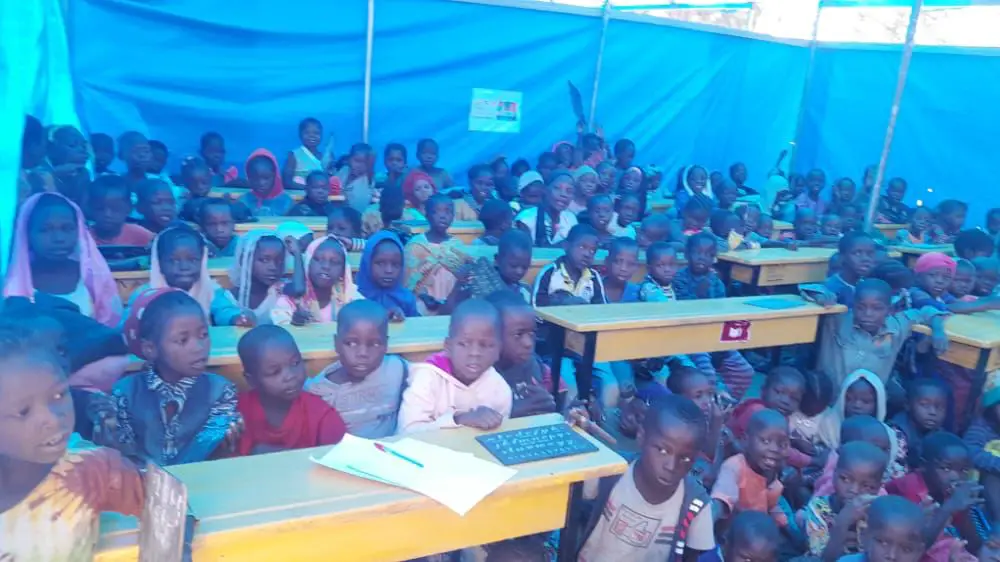 Tchad : des diplômés au chômage ouvrent une école pour un millier de sinistrés à Walia