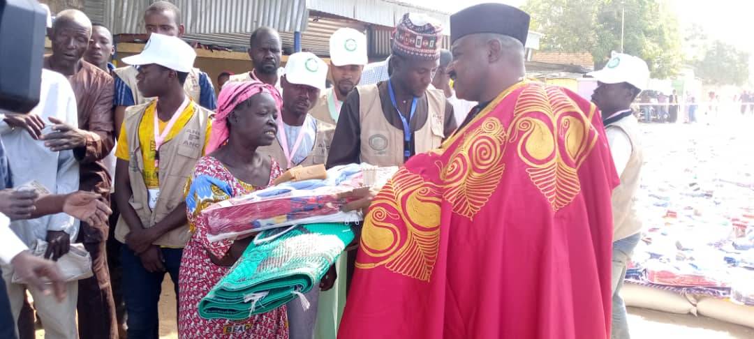 Tchad : 400 ménages sinistrés de Sarh reçoivent des vivres Tchad : 400 ménages sinistrés de Sarh reçoivent des vivres