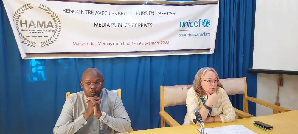 Tchad : monitoring sur les thèmes en lien avec l’enfance par les médias nationaux