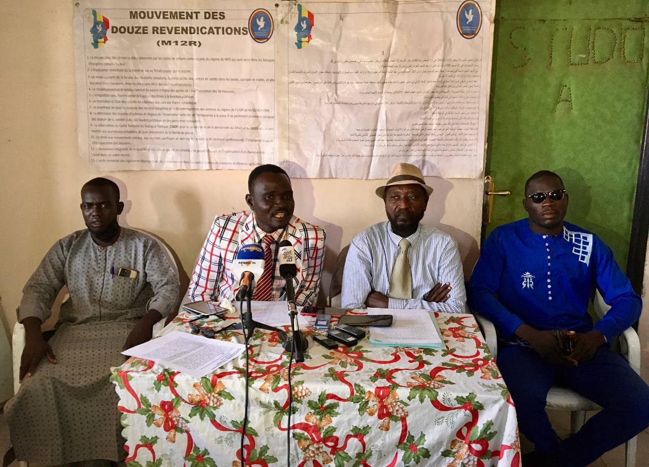 Tchad : le M12R demande un nouveau Dialogue national en terrain neutre