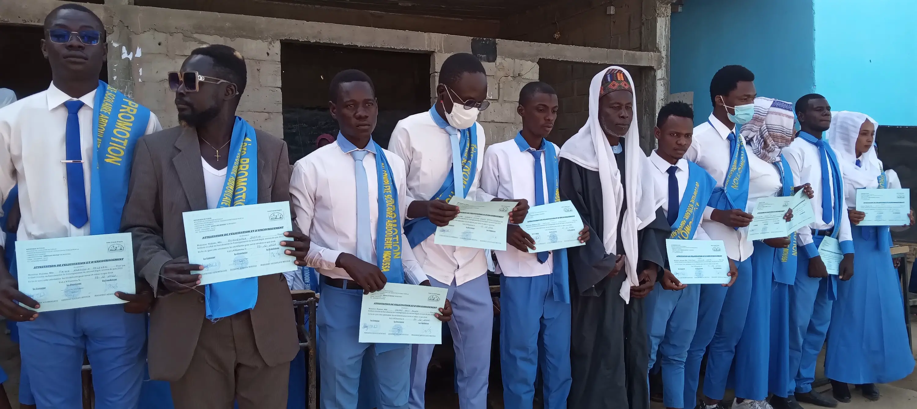 N’Djamena : le complexe scolaire Abdoulaye Moussa de Farcha Djigoulié honore ses bacheliers