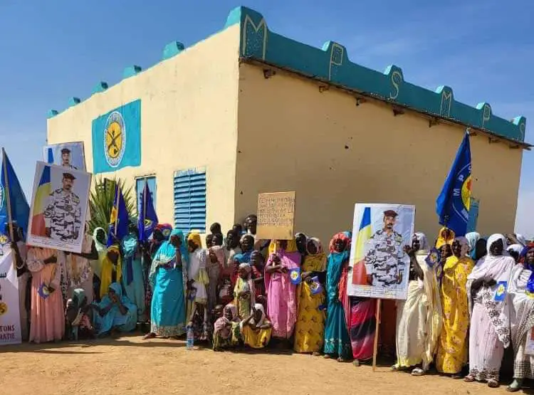 Tchad : une marche de soutien au président initiée par le MPS à Abdi