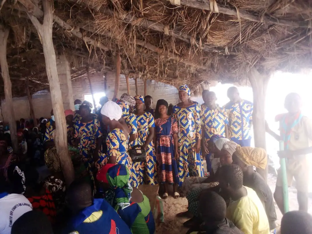 Tchad : culte annuel de baptême à l'église évangélique n°15 de Kelo