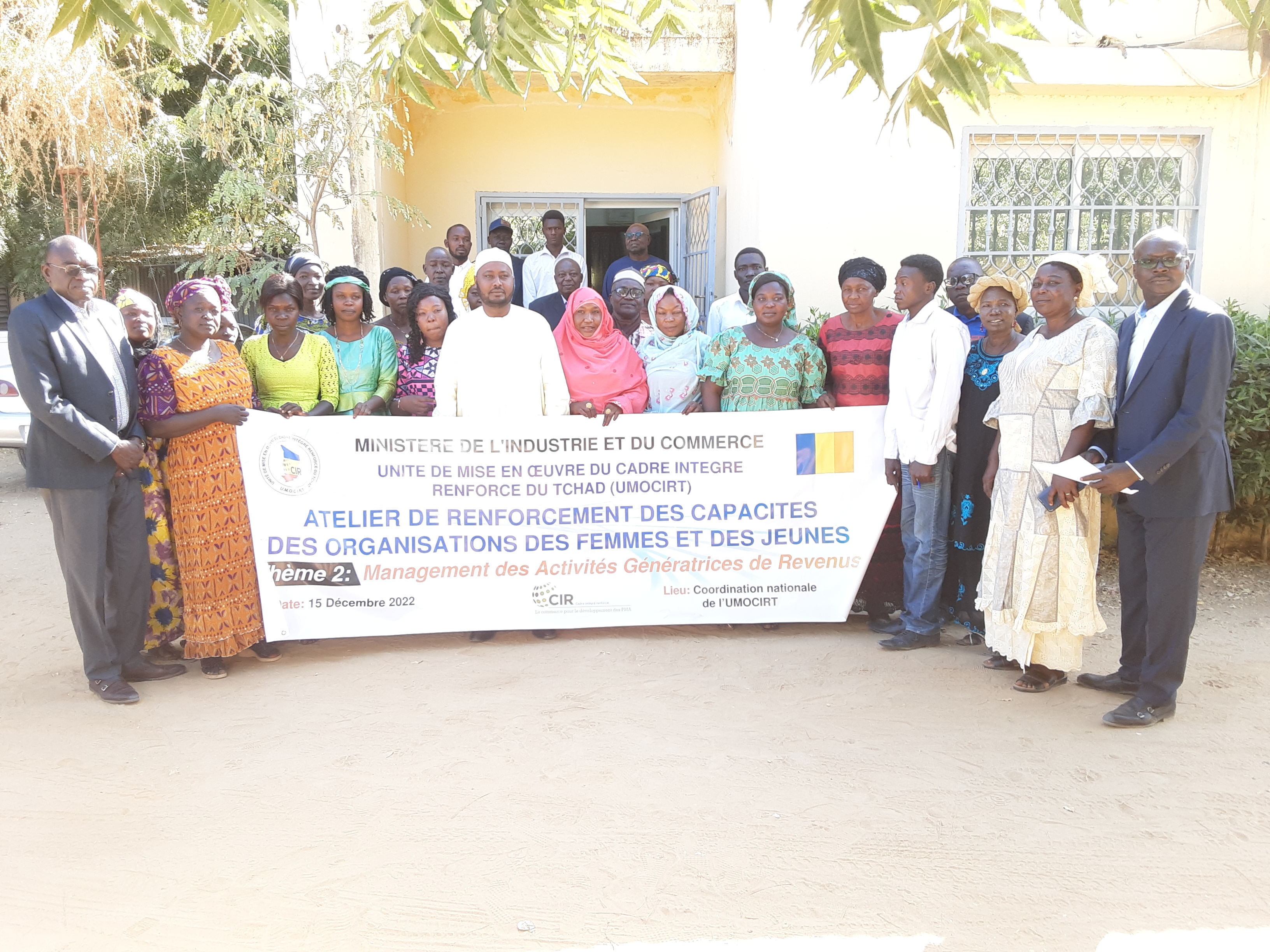 Tchad : l'UMOCIRT forme 40 jeunes et femmes en management et techniques de transformation des produits locaux