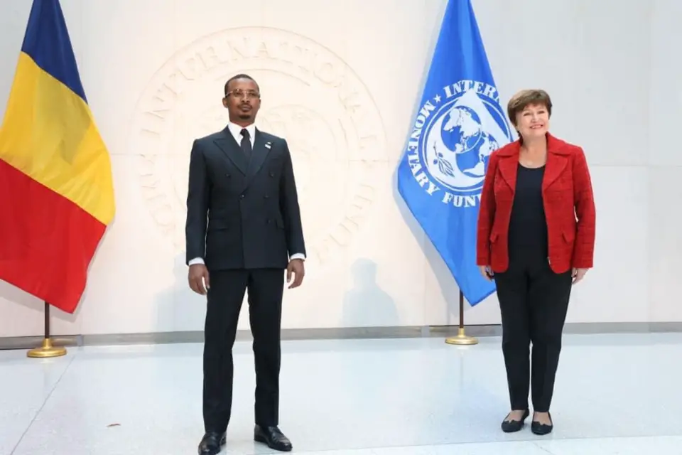 Washington : le président Mahamat Idriss Deby en visite au siège du FMI