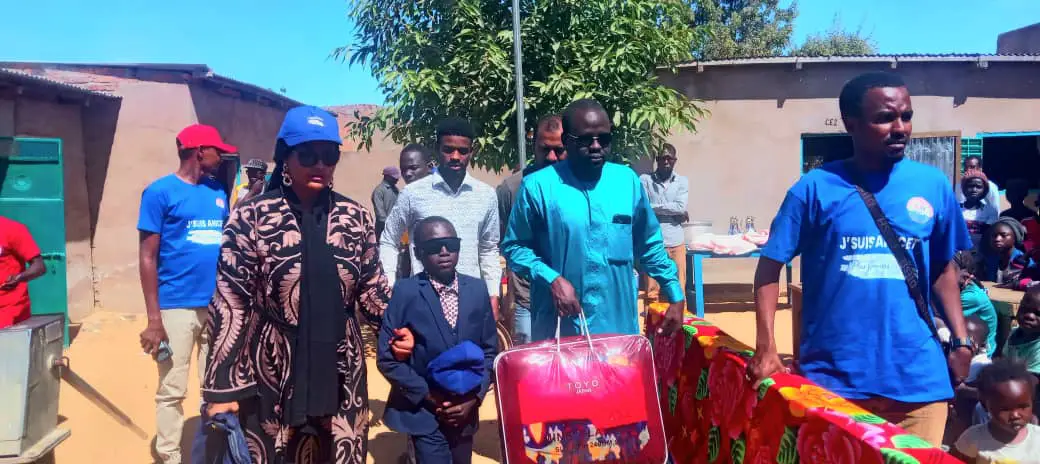 Tchad : la fondation "Lumière des enfants" scolarise et accompagne le jeune Anicet