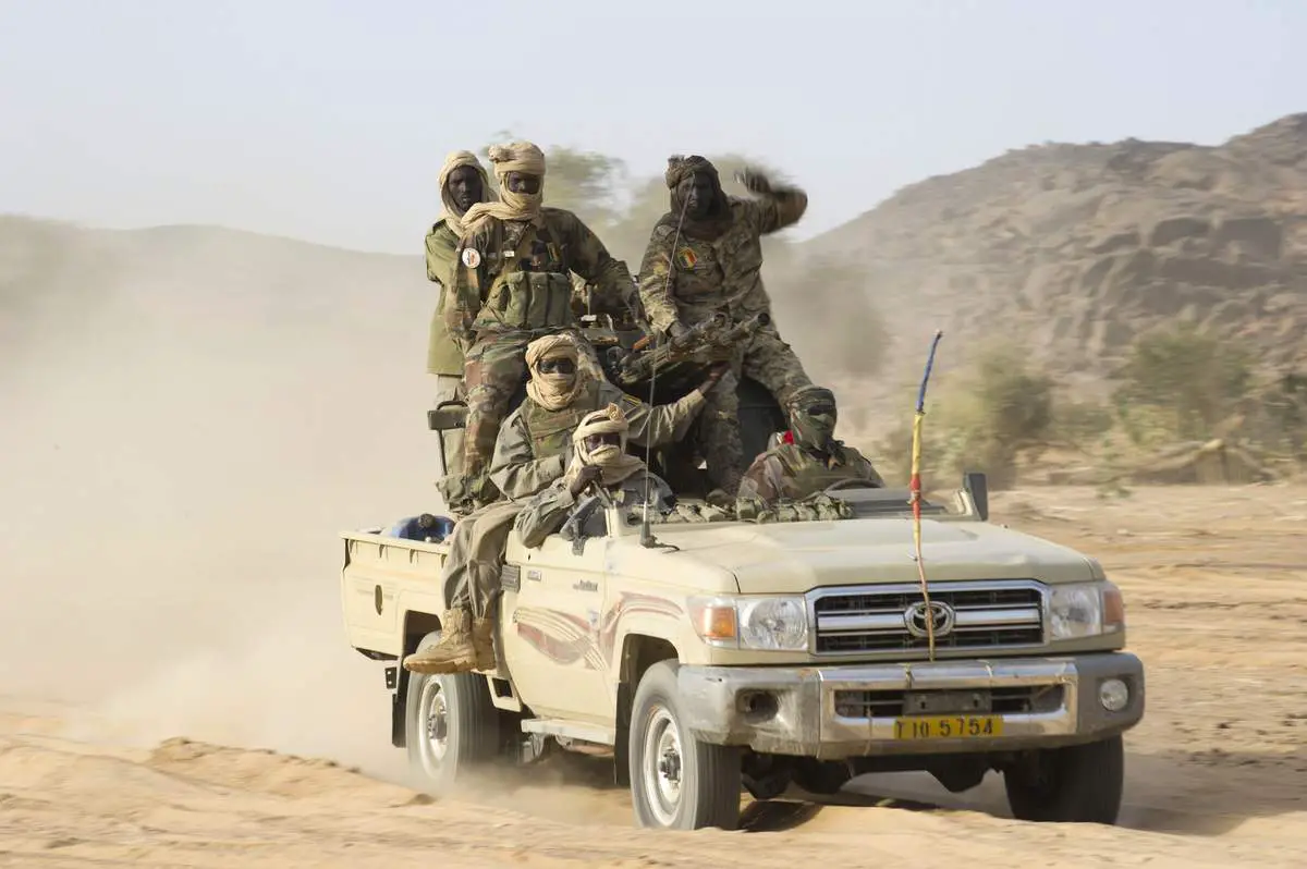 Des soldats tchadiens au Mali/ Crédit photo : Sources
