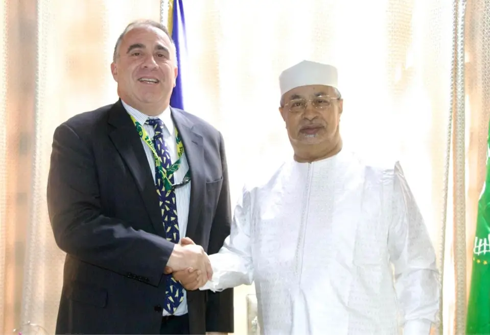 Tchad : l'ambassadeur des États-Unis reçu au ministère des Affaires étrangères. © MAE