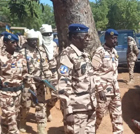 Tchad : le directeur général de la gendarmerie en tournée d'inspection au Mayo Kebbi Ouest