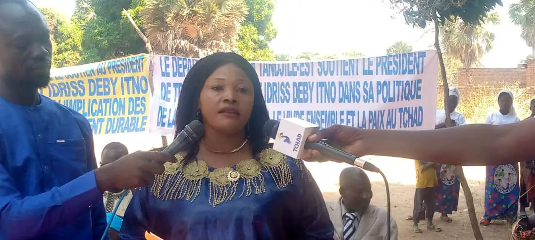 Tchad : la conseillère nationale Evelyne Banda rencontre les chefs traditionnels de la Tandjilé pour promouvoir la paix