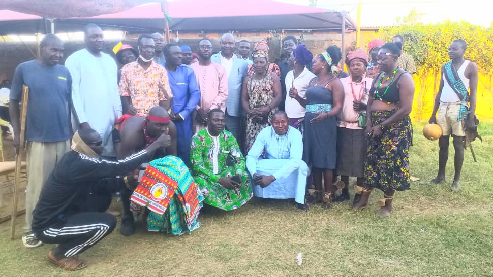 N'Djamena : des festivaliers du Festival Dary reçus par Dr Allah-Ridy Koné