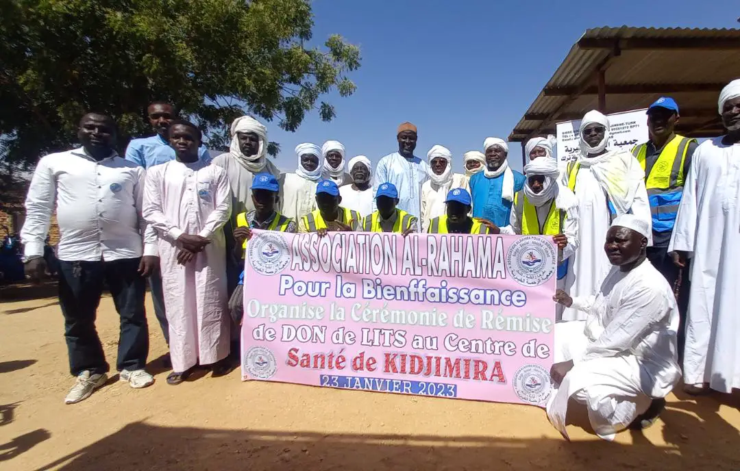 Tchad : donation de lits pour améliorer les soins de santé à Kidjimira par l'association Al-Rahma