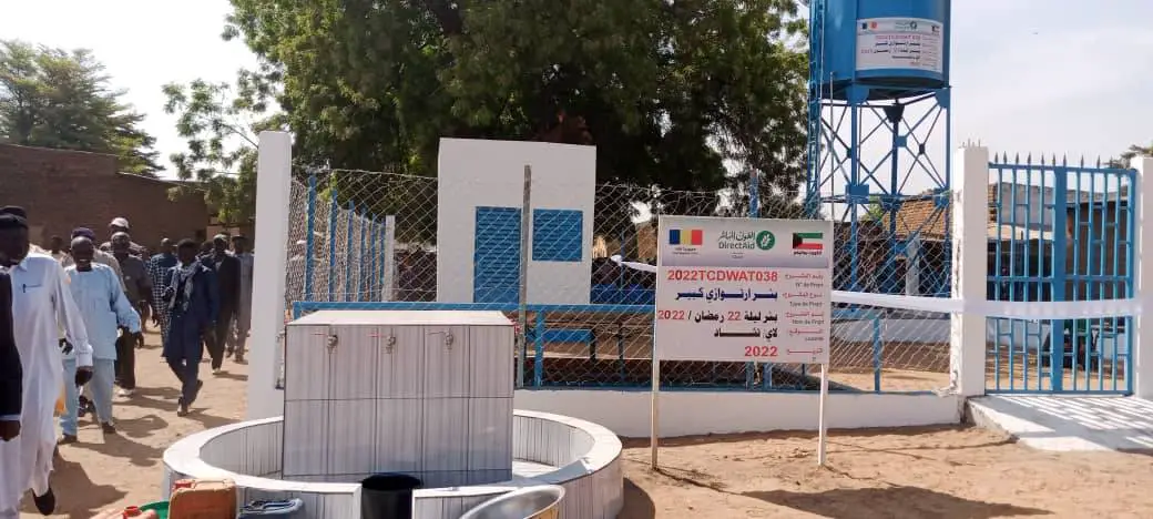 Tchad : un mini-château d’eau réceptionné à Laï