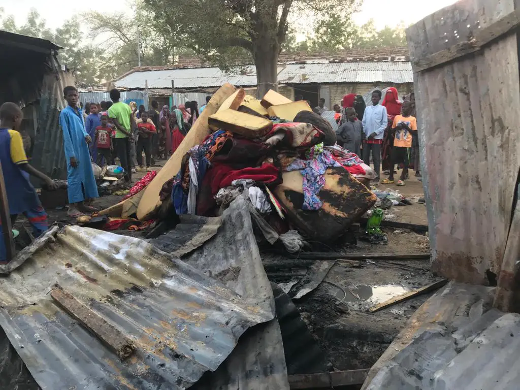 N'Djamena : un incendie ravage une maison dans le 8ème arrondissement