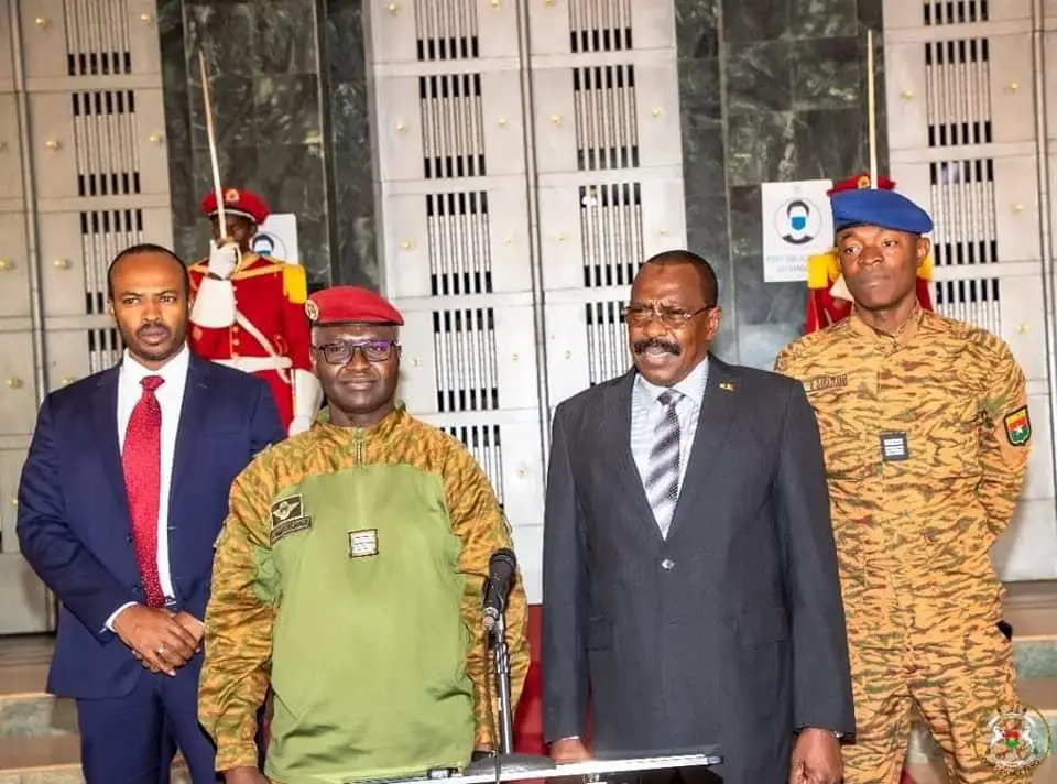G5 Sahel : le président du Burkina Faso reçoit un message de son homologue tchadien