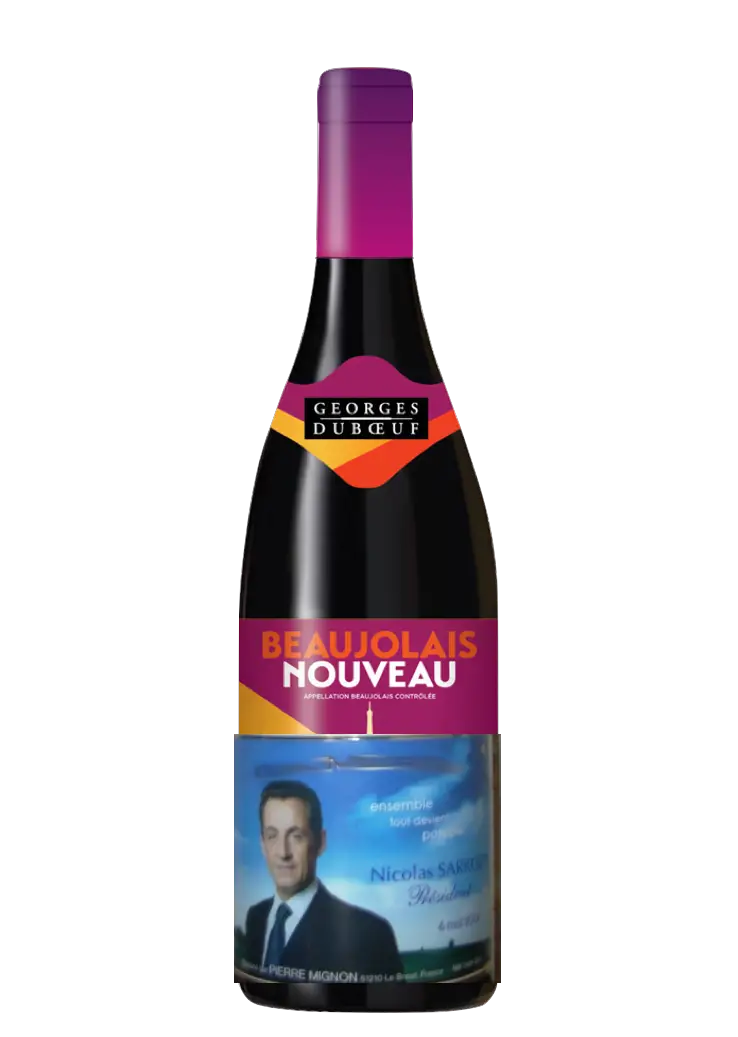 Le Vin Sarkozy Nouveau est Arrivé!!