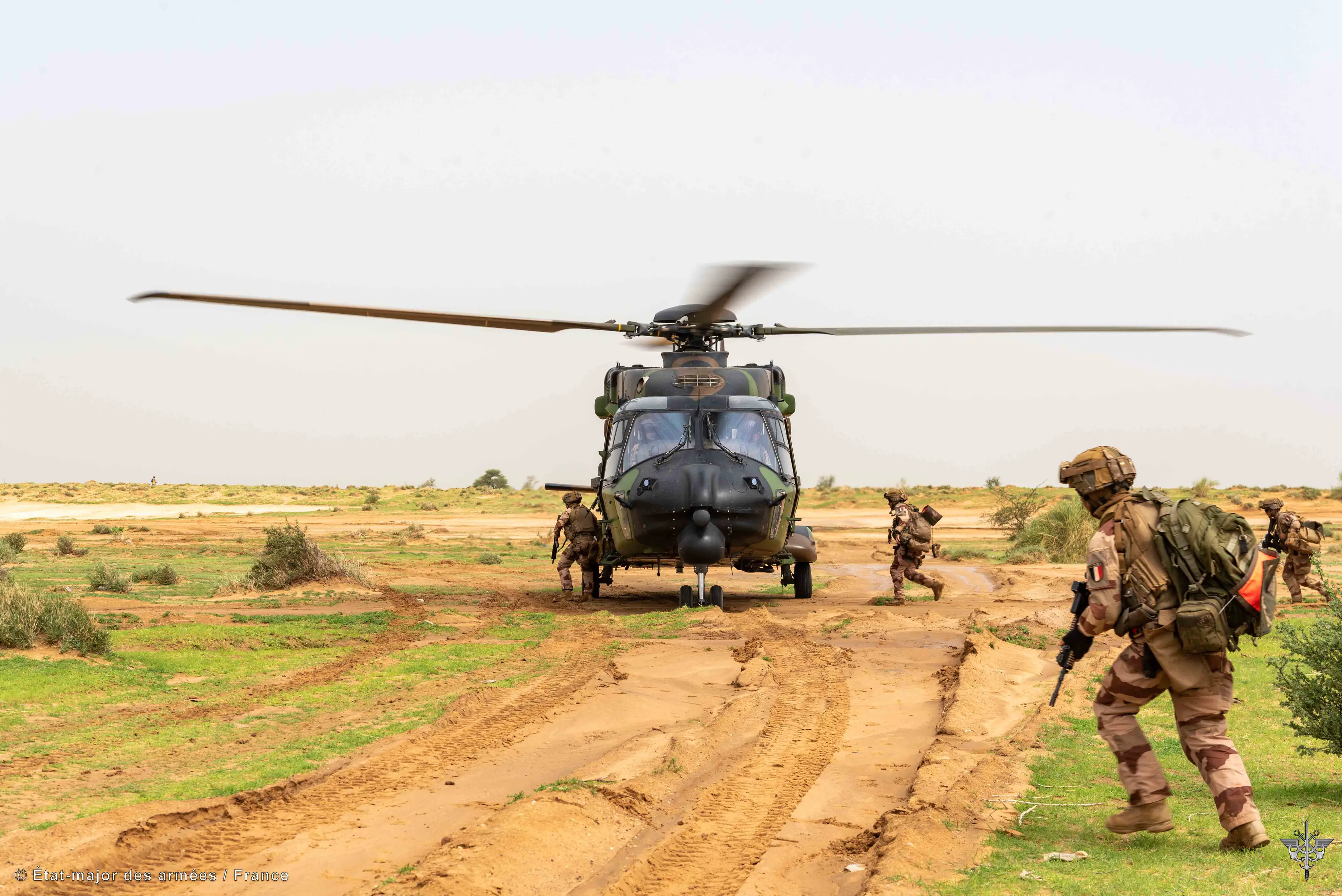 Des forces françaises au Mali. Illustration © Ministère des armées
