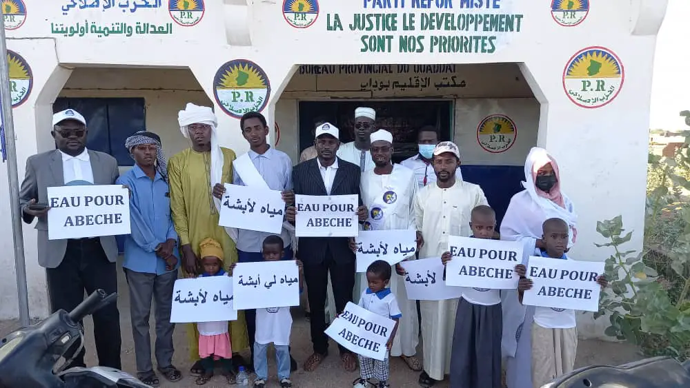 Tchad : le Parti Réformiste exige une action pour résoudre le problème d'eau à Abéché