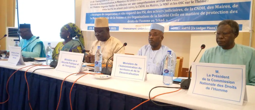 Tchad : dialogue interinstitutionnel pour renforcer la protection des droits de l'Homme