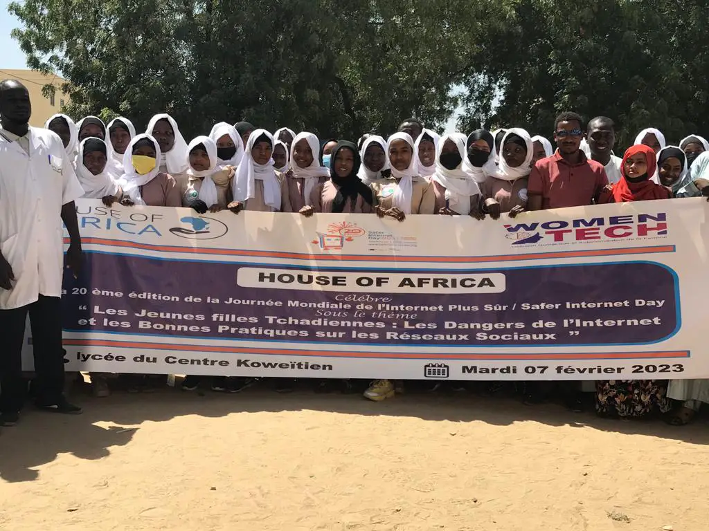 Tchad : "House of Africa" encourage les jeunes filles à une utilisation responsable d'internet