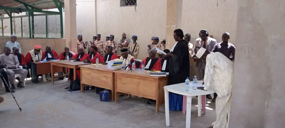 Tchad : procès des rebelles du FACT, un militaire a lancé du gaz lacrymogène lors de l'audience